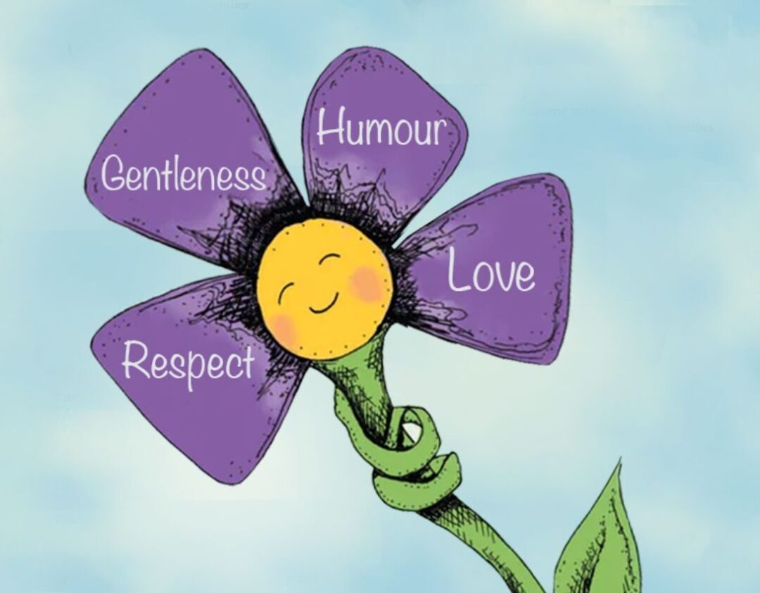 A poster with a flower for the ACA UK London Convention