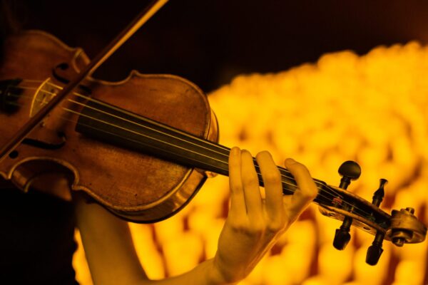 A candlelight concert in the Great Hall