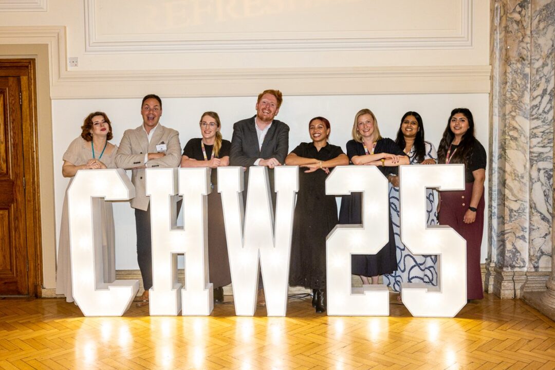 The Central Hall Westminster team celebrating its 25th anniversary